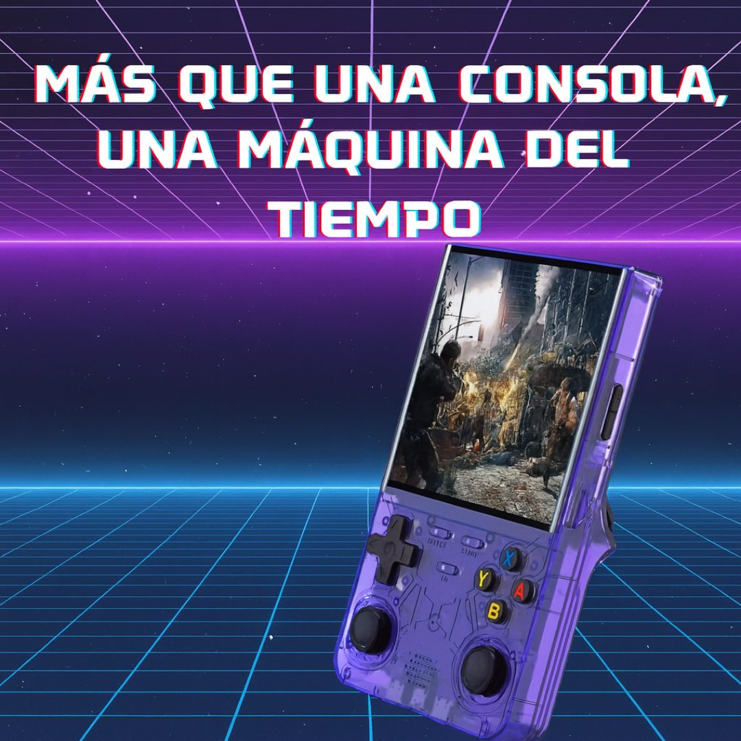 Retro Portátil con 20.000 Juegos Integrados.